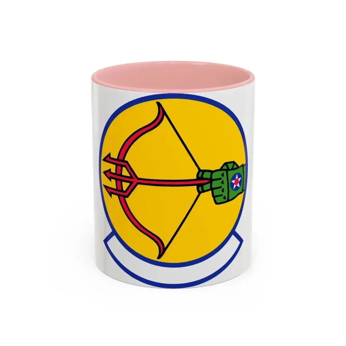 682 Air Support Operations Squadron ACC (U.S. Air Force) Accent Coffee Mug 11oz Pink - Go Mug Yourself