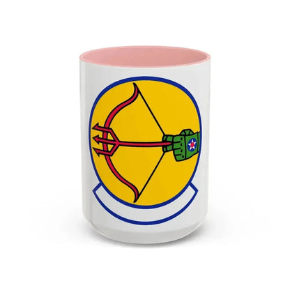 682 Air Support Operations Squadron ACC (U.S. Air Force) Accent Coffee Mug 15oz Pink - Go Mug Yourself