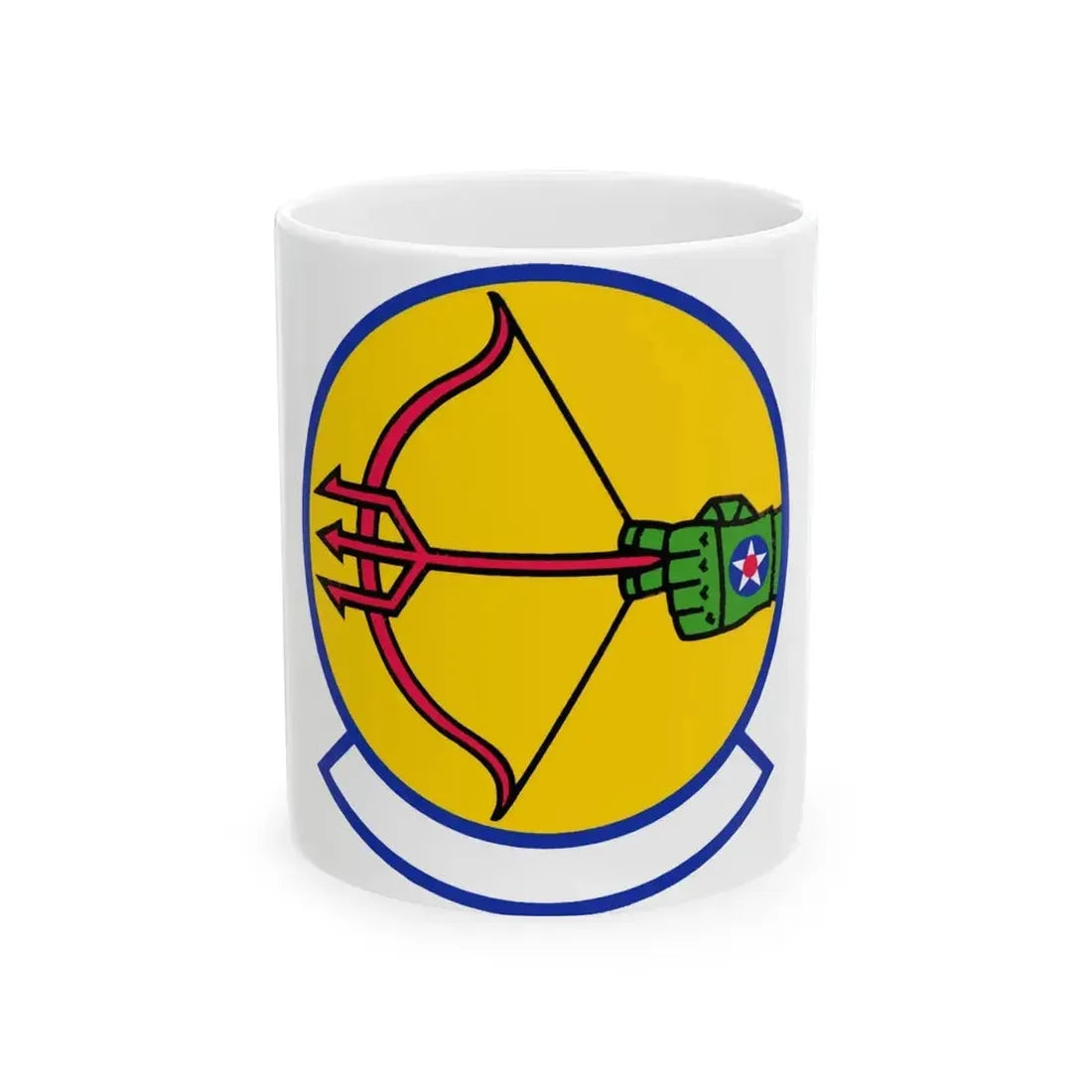 682 Air Support Operations Squadron ACC (U.S. Air Force) White Coffee Mug 11oz - Go Mug Yourself