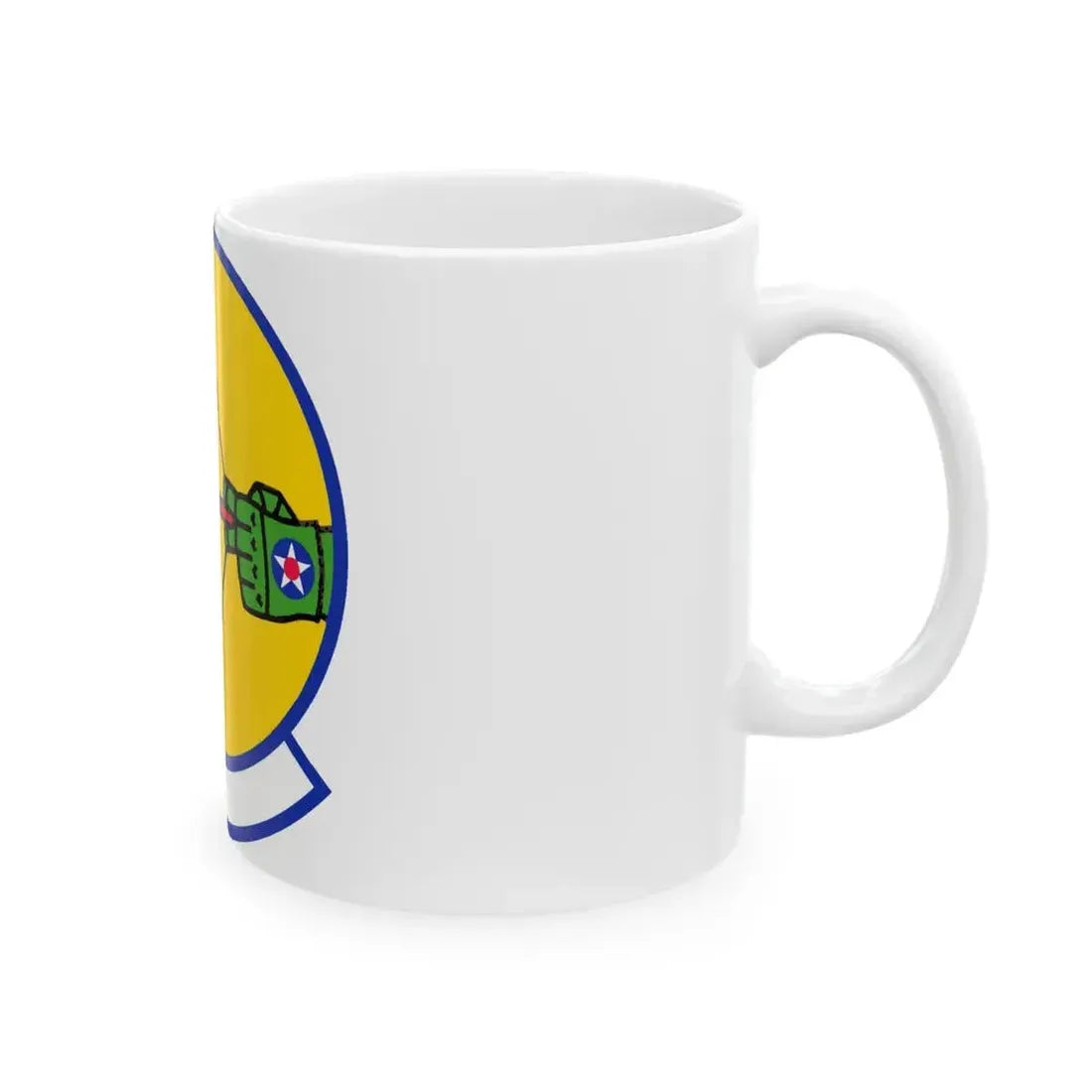 682 Air Support Operations Squadron ACC (U.S. Air Force) White Coffee Mug - Go Mug Yourself