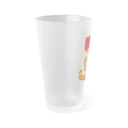 682 Engineer Battalion (U.S. Army) Frosted Pint Glass 16oz - Go Mug Yourself