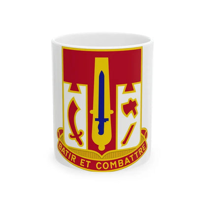 682 Engineer Battalion (U.S. Army) White Coffee Mug 11oz - Go Mug Yourself