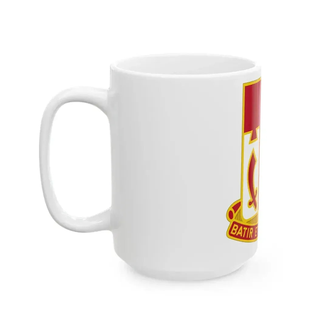 682 Engineer Battalion (U.S. Army) White Coffee Mug - Go Mug Yourself