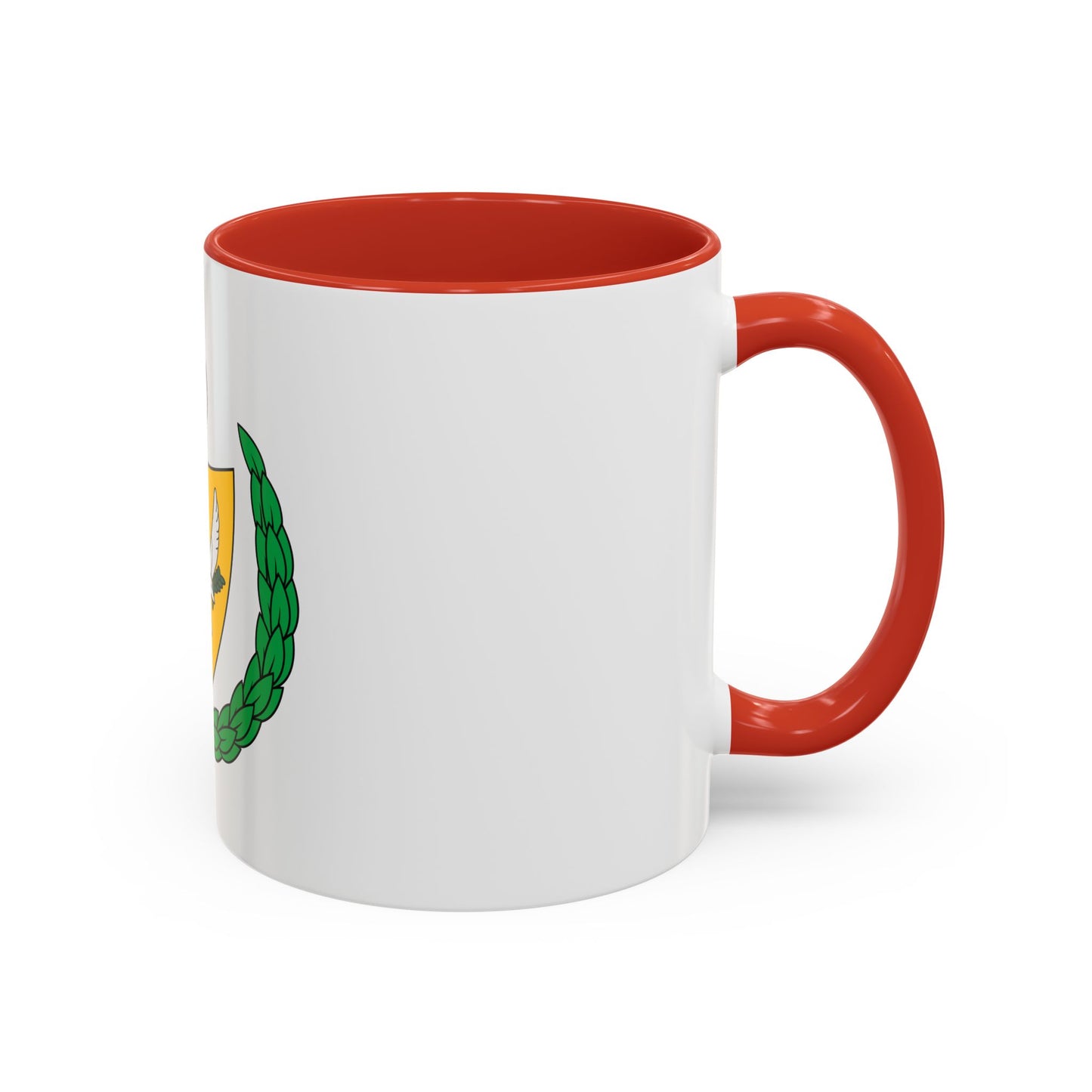 Coat of arms of the Turkish Federated State of Cyprus - Accent Coffee Mug