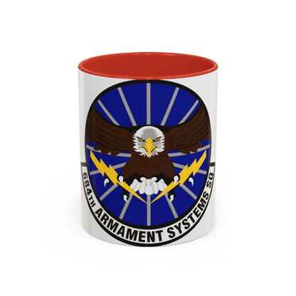 684th Armament Systems Squadron (U.S. Air Force) Accent Coffee Mug