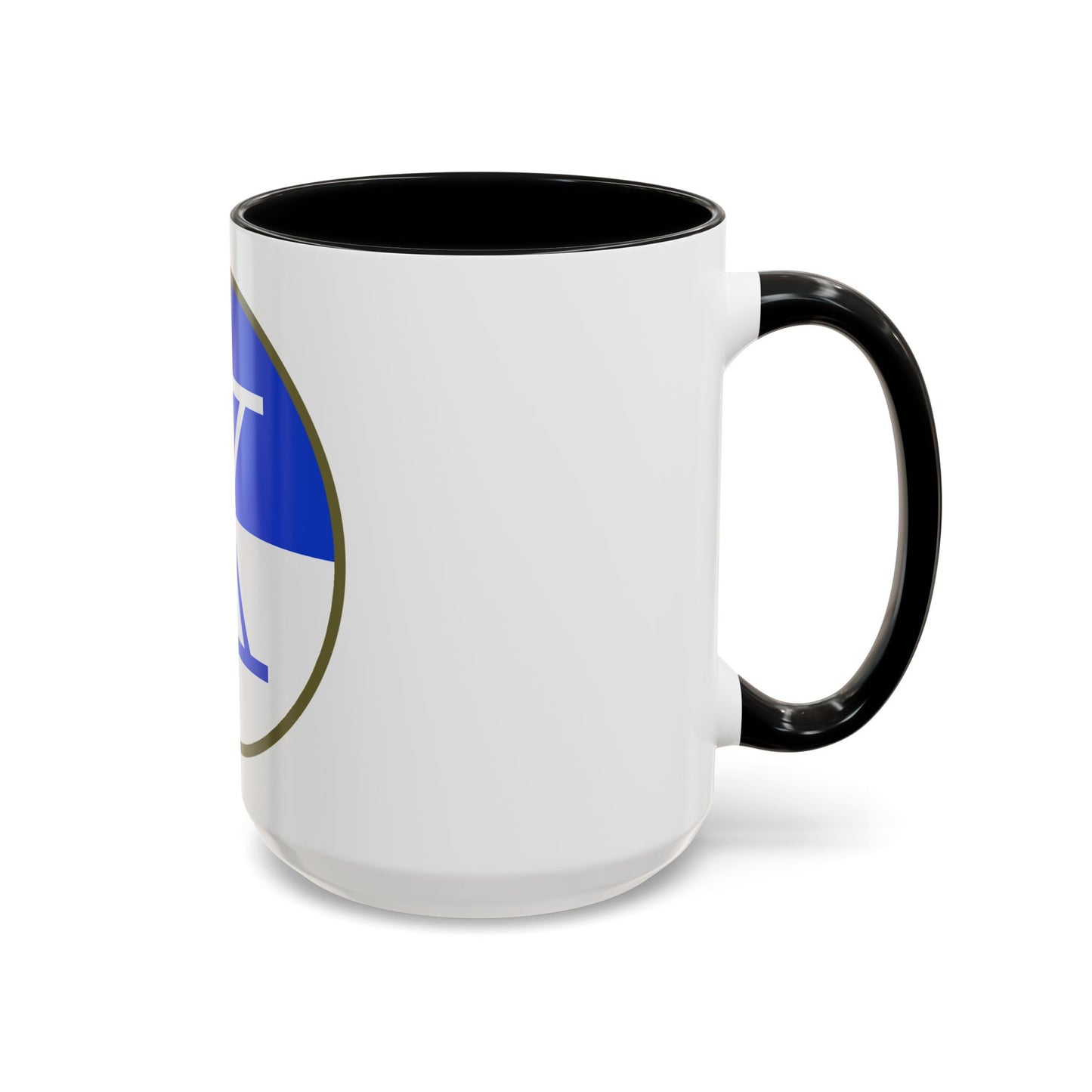 X Corps (U.S. Army) Accent Coffee Mug