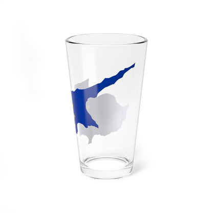 Cyprus EU (Cyprus) Pint Glass 16oz