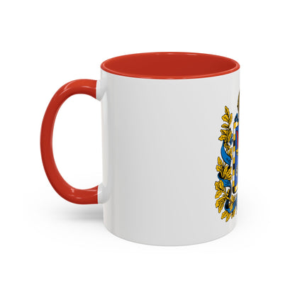 Coat of arms of Bessarabia Governorate 1878 - Accent Coffee Mug