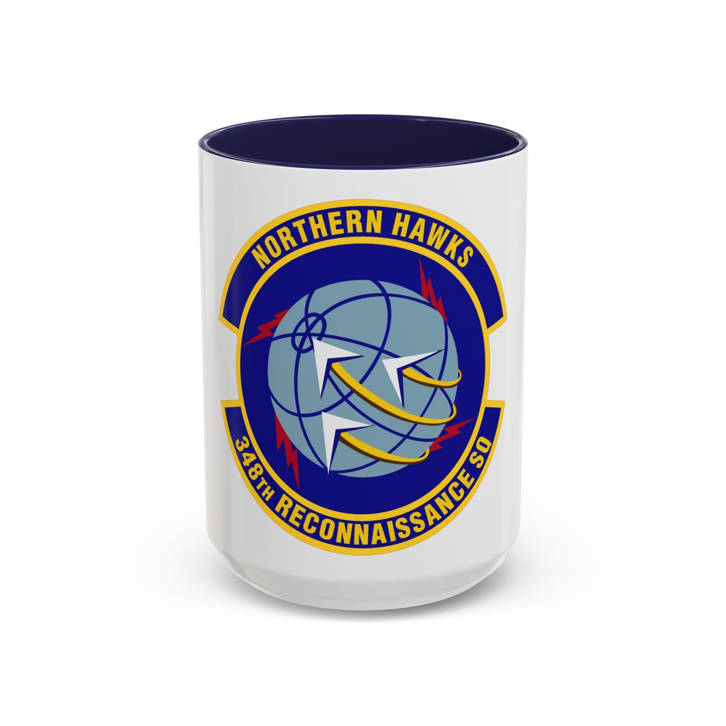 348th Reconnaissance Squadron (U.S. Air Force) Accent Coffee Mug