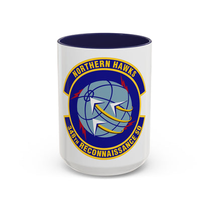 348th Reconnaissance Squadron (U.S. Air Force) Accent Coffee Mug