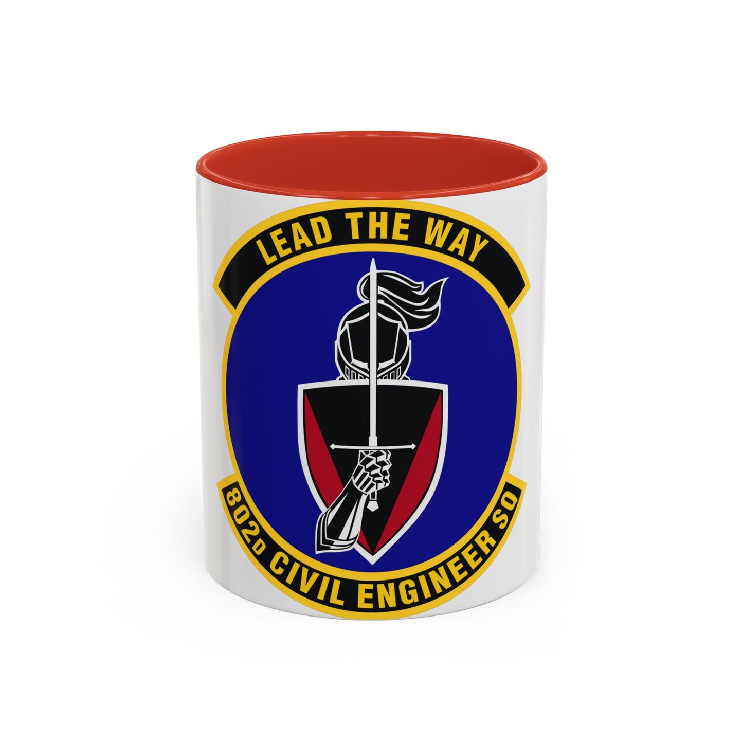 802d Civil Engineer Squadron (U.S. Air Force) Accent Coffee Mug