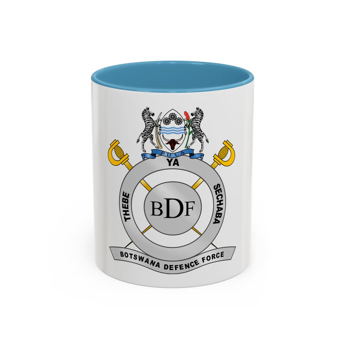 Botswana Defence Force - Accent Coffee Mug