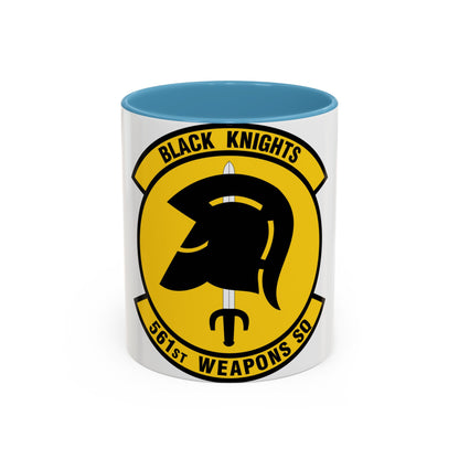 561 Weapons Squadron ACC (U.S. Air Force) Accent Coffee Mug