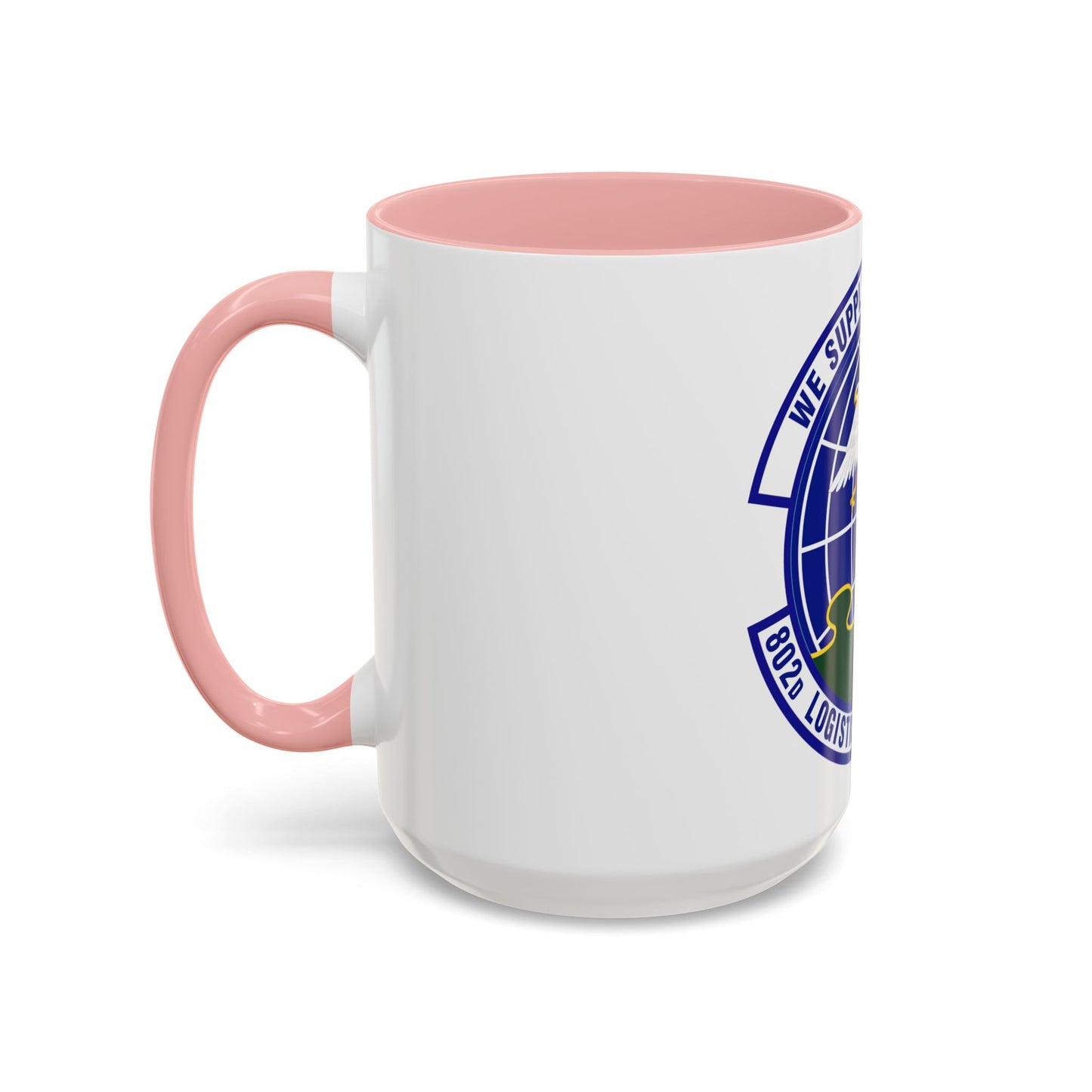 802d Logistics Readiness Squadron (U.S. Air Force) Accent Coffee Mug