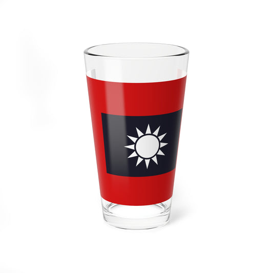 Flag of the new fourth army (China) Pint Glass 16oz