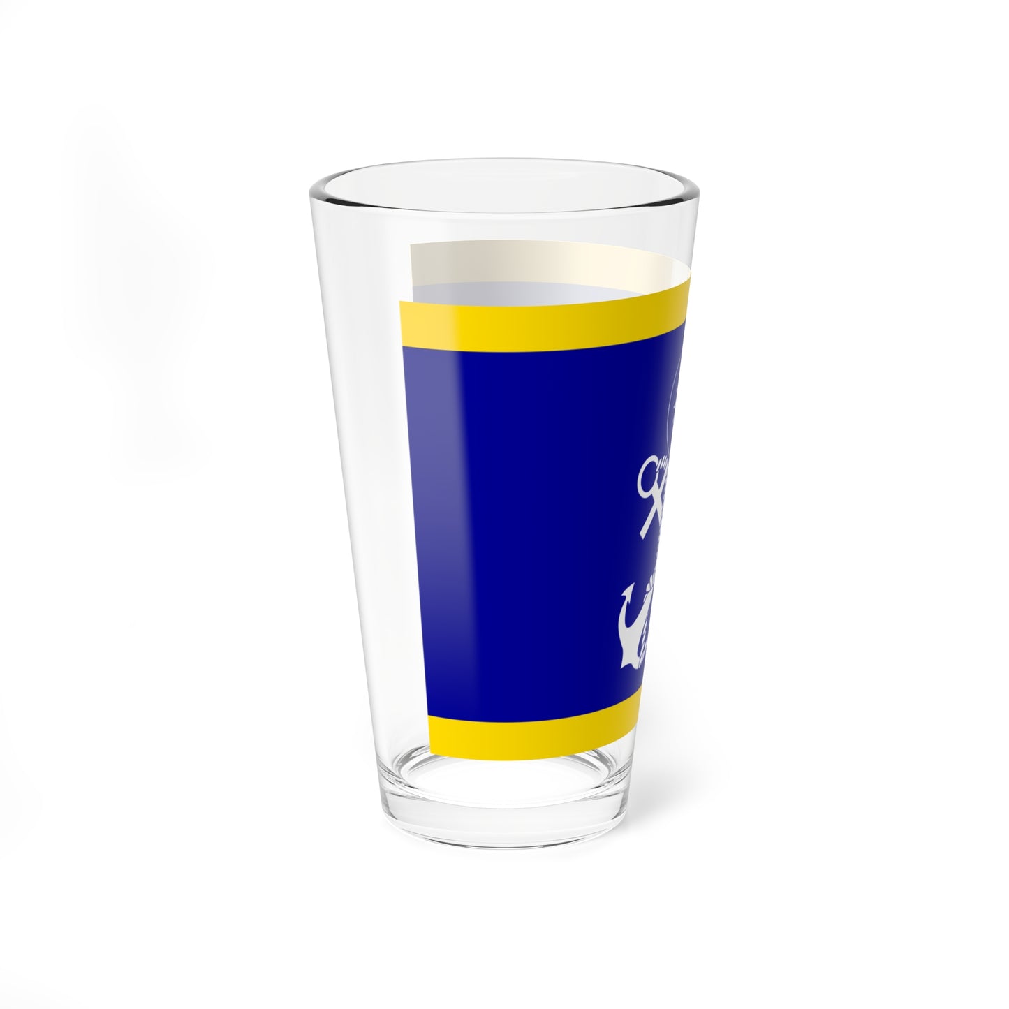 ROCN Deputy Commander-in-Chiefs Flag 1962 (China) Pint Glass 16oz