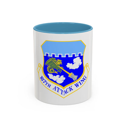 107th Attack Wing (U.S. Air Force) Accent Coffee Mug