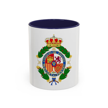Coat of Arms of the Spanish Council of State - Accent Coffee Mug