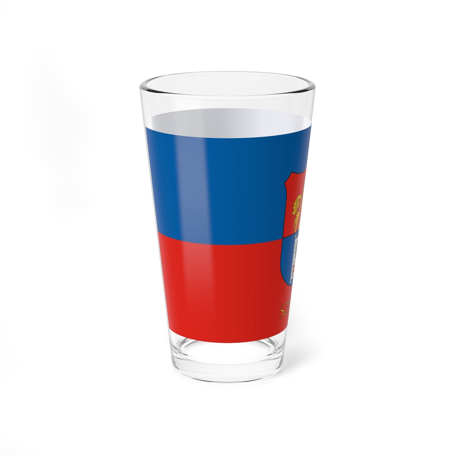 Flag of Szedres (Hungary) Pint Glass 16oz