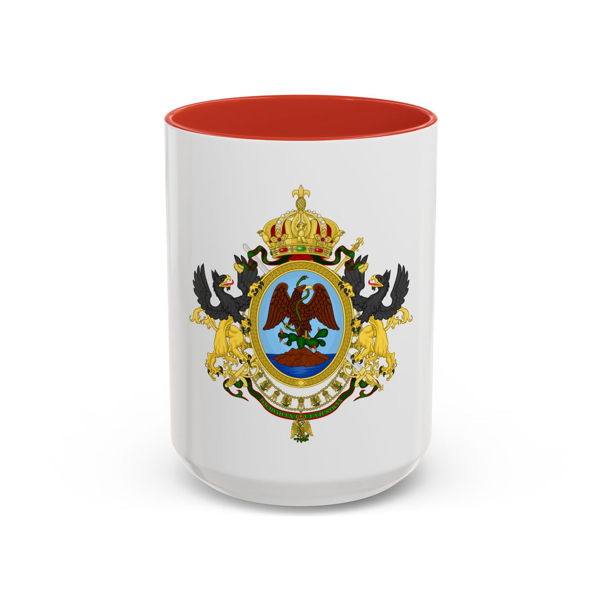 Coat of Arms Second Mexican Empire - Accent Coffee Mug