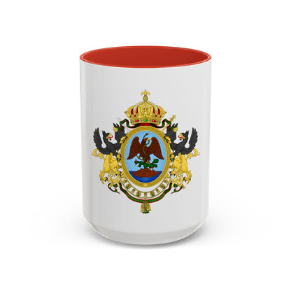 Coat of Arms Second Mexican Empire - Accent Coffee Mug