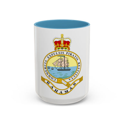 Emblem of the Bahamas (1869-1904; 1953-1964) - Accent Coffee Mug