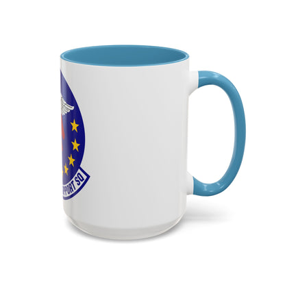 82d Medical Support Squadron (U.S. Air Force) Accent Coffee Mug