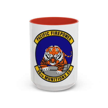 36 Munitions Squadron PACAF (U.S. Air Force) Accent Coffee Mug