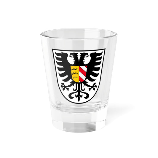 Landkreiswappen des Landkreises Alb-Donau-Kreis (Germany) (Coat of Arms) Shot Glass 1.5oz