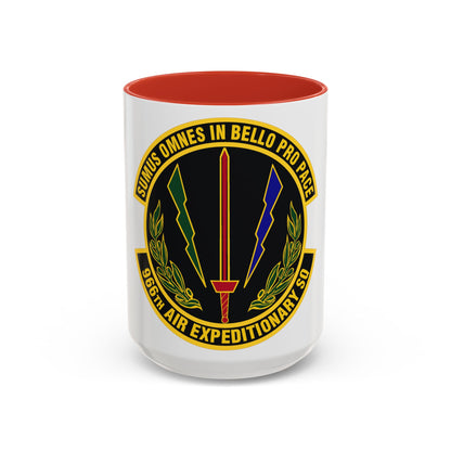 966th Air Expeditionary Squadron (U.S. Air Force) Accent Coffee Mug