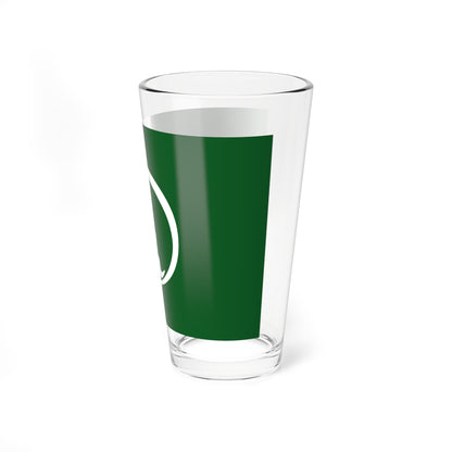 Flag of Tsunan Niigata (Japan) Pint Glass 16oz
