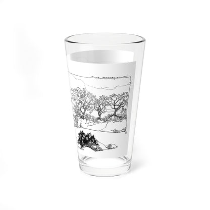 Illustration From Woman's Magazine, 1930 (1) - Pint Glass 16oz