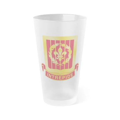 682nd Antiaircraft Artillery Gun Battalion (U.S. Army) Frosted Pint Glass 16oz-Go Mug Yourself