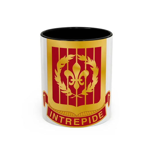 682nd Antiaircraft Artillery Gun Battalion (U.S. Army) Accent Coffee Mug 11oz Black - Go Mug Yourself