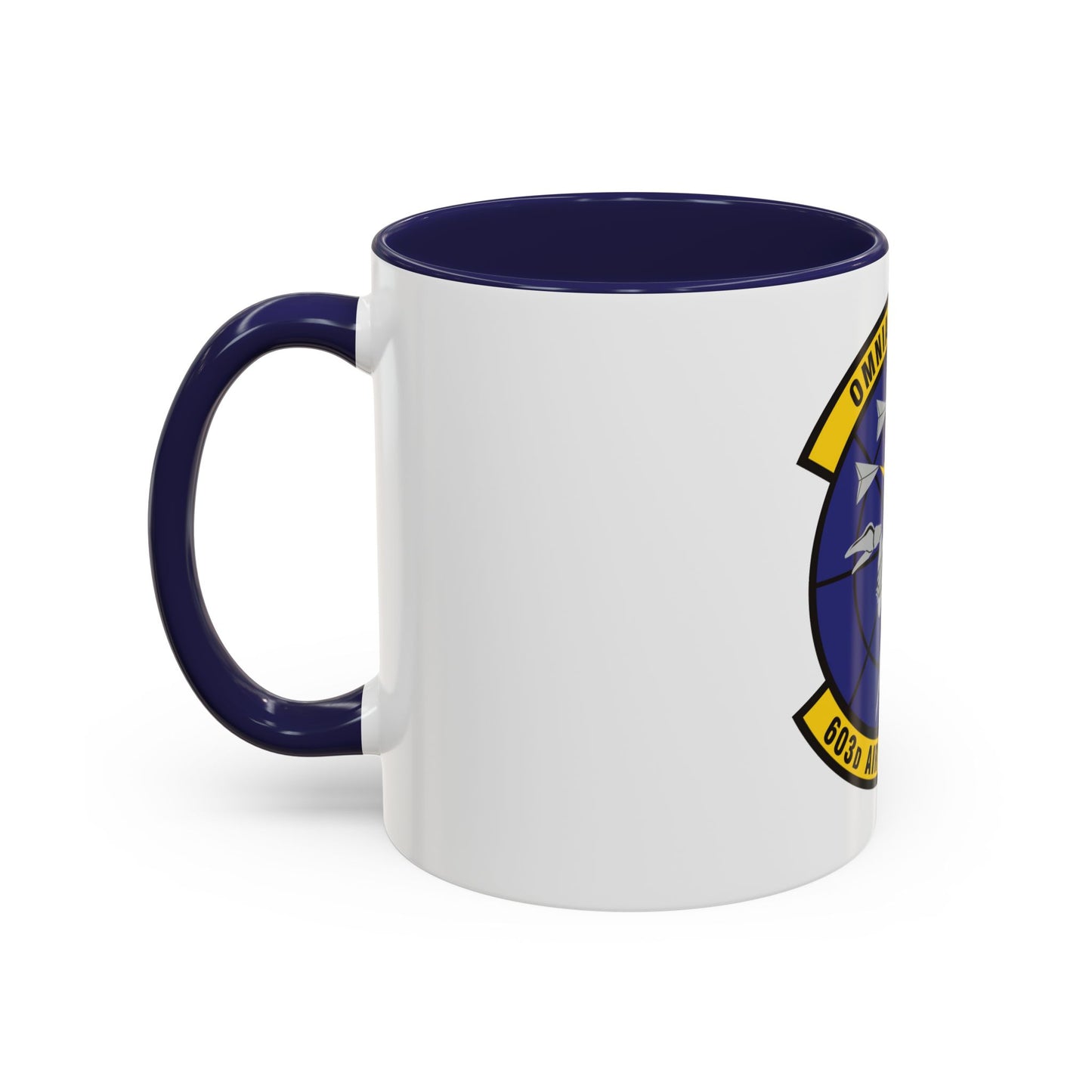 603d Air Control Squadron (U.S. Air Force) Accent Coffee Mug