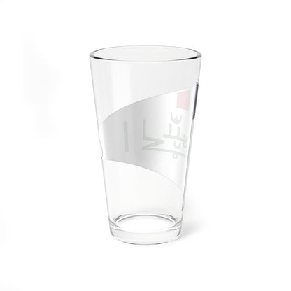 Flag of the Imamate of Futa Djallon 1896-1912 (France) Pint Glass 16oz