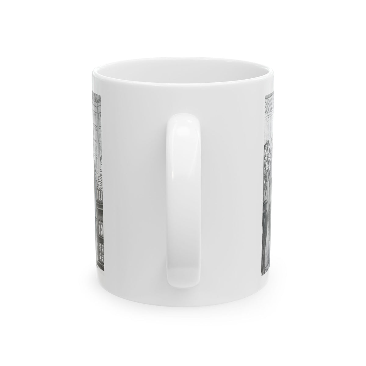 Fancy Town (2) - White Coffee Mug