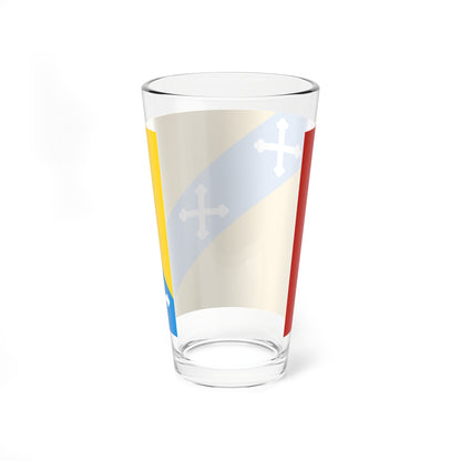 Flag of Golovachevskoe Moscow oblast (Russia) Pint Glass 16oz