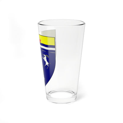 MEIRIONNYDD Shield (United Kingdom) (Coat of Arms) Pint Glass 16oz