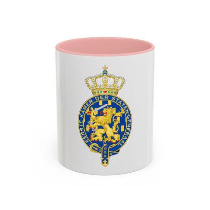 Coat of arms of the Eerste Kamer - Accent Coffee Mug