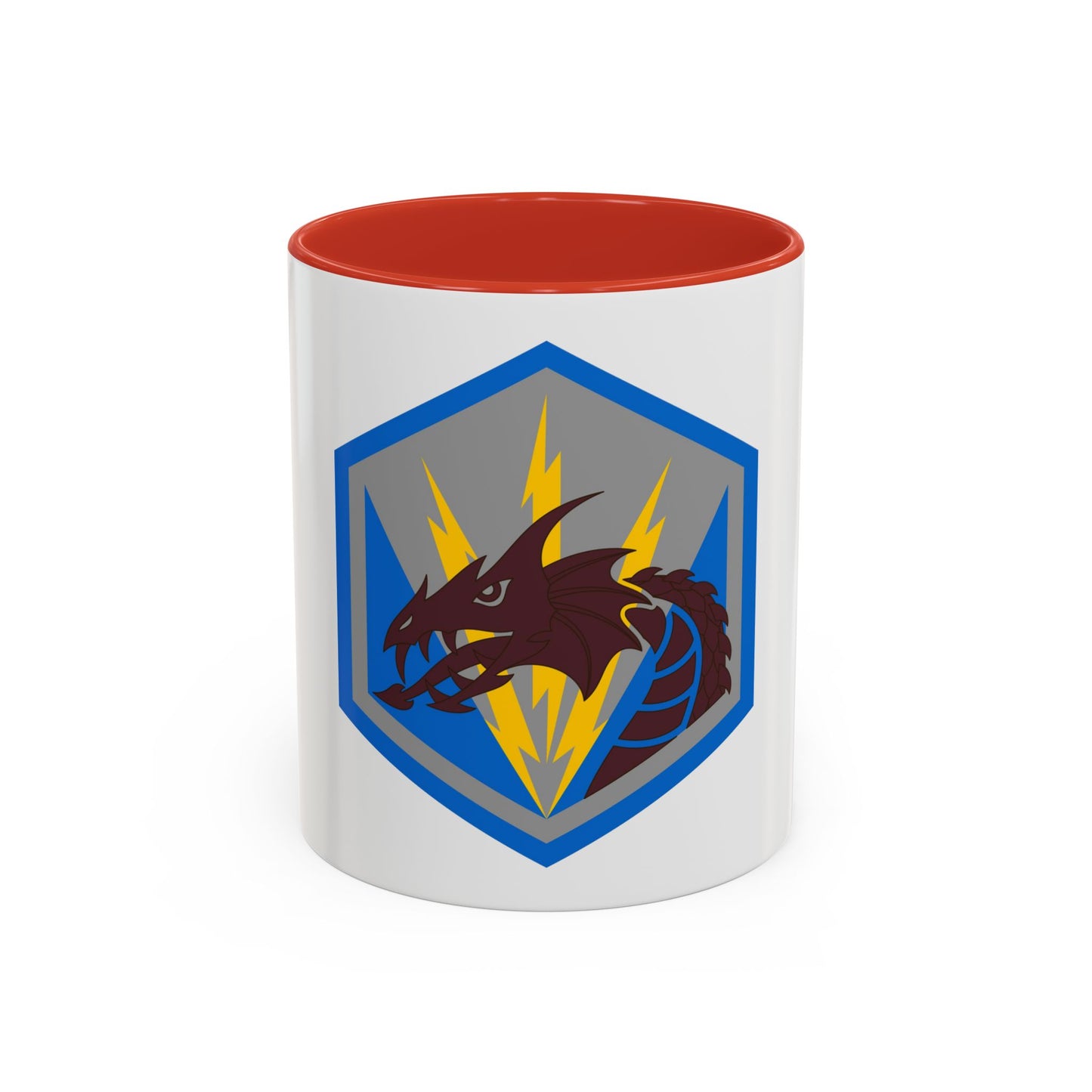 336 Military Intelligence Brigade (U.S. Army) Accent Coffee Mug