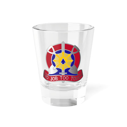 207 Engineer Battalion (U.S. Army) Shot Glass 1.5oz