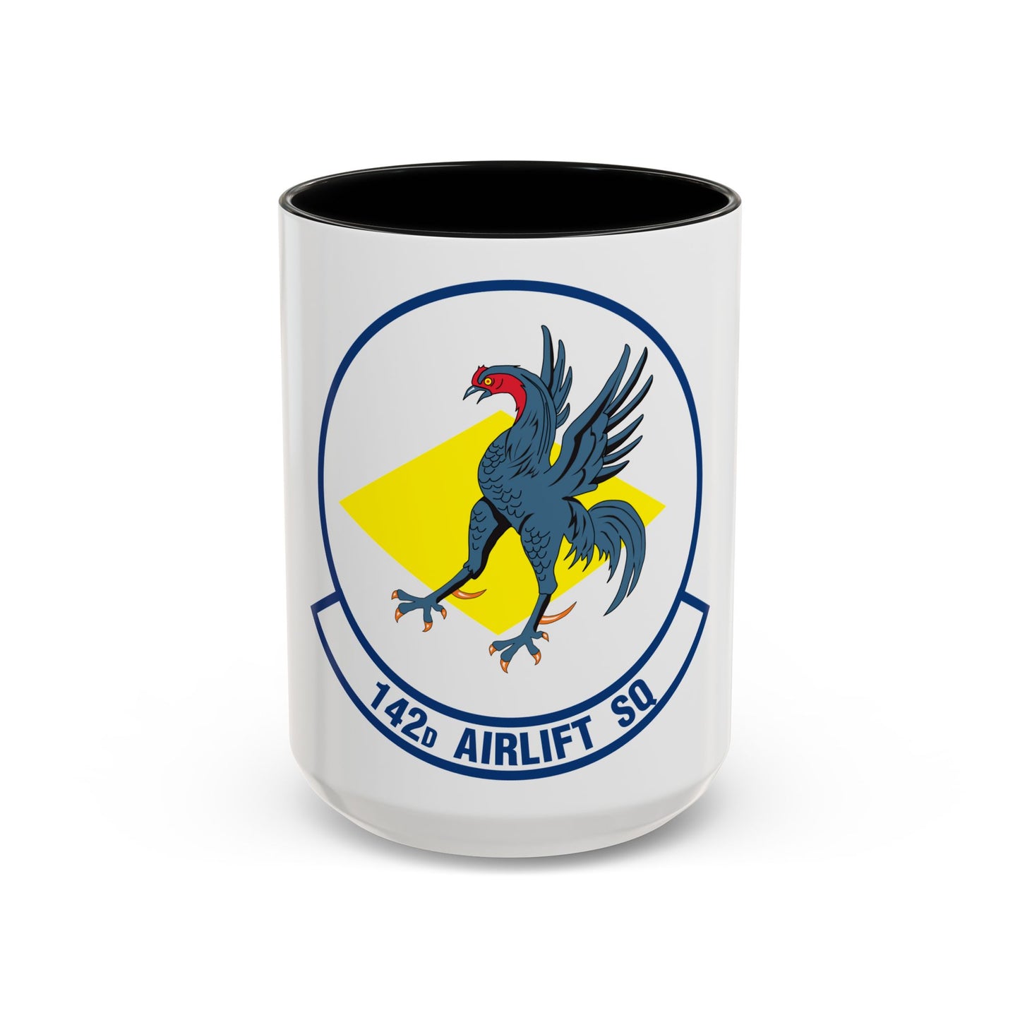 142 Airlift Squadron (U.S. Air Force) Accent Coffee Mug