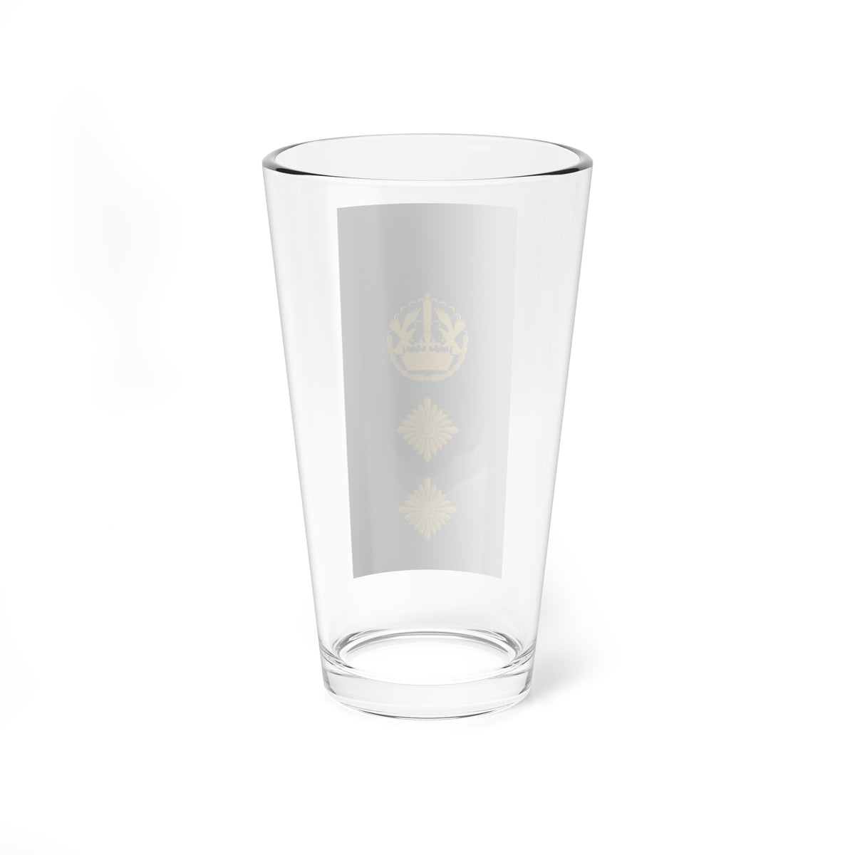 12 Ghana Army COL (Ghana) (Military Rank) Pint Glass 16oz