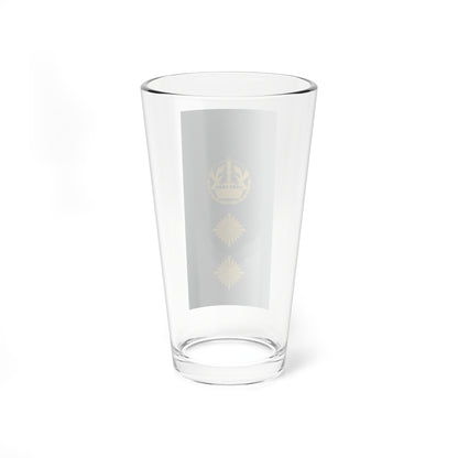 12 Ghana Army COL (Ghana) (Military Rank) Pint Glass 16oz