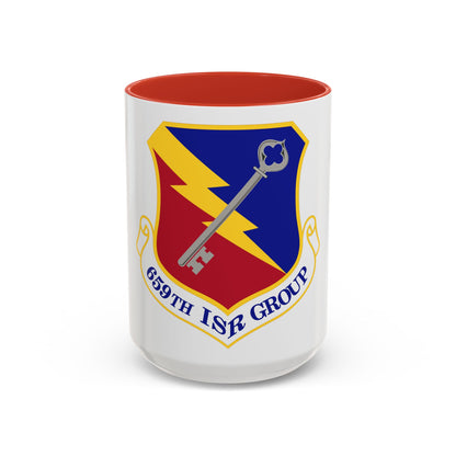 659 Intelligence Surveillance and Reconnaissance Group ACC (U.S. Air Force) Accent Coffee Mug