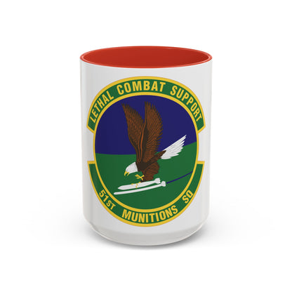 51st Munitions Squadron (U.S. Air Force) Accent Coffee Mug