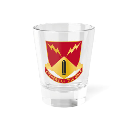 Verre à liqueur du 752e bataillon d'artillerie antiaérienne (armée américaine) 1,5 oz