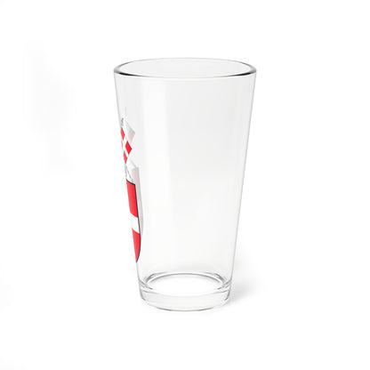 Early coat of arms of Switzerland (Switzerland) (Coat of Arms) Pint Glass 16oz