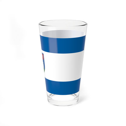 Flag of Csokako (Hungary) Pint Glass 16oz